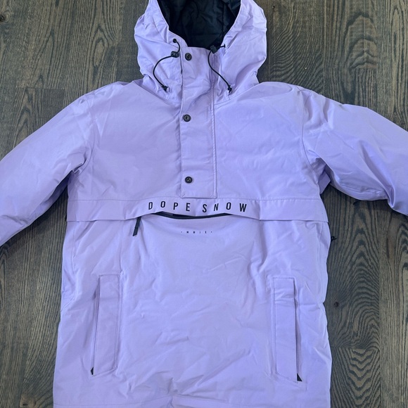 DOPE Lavender Hooded Jacket - Picture 2 of 5
